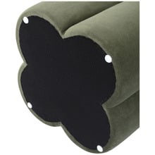 Fleur Velvet Ottoman